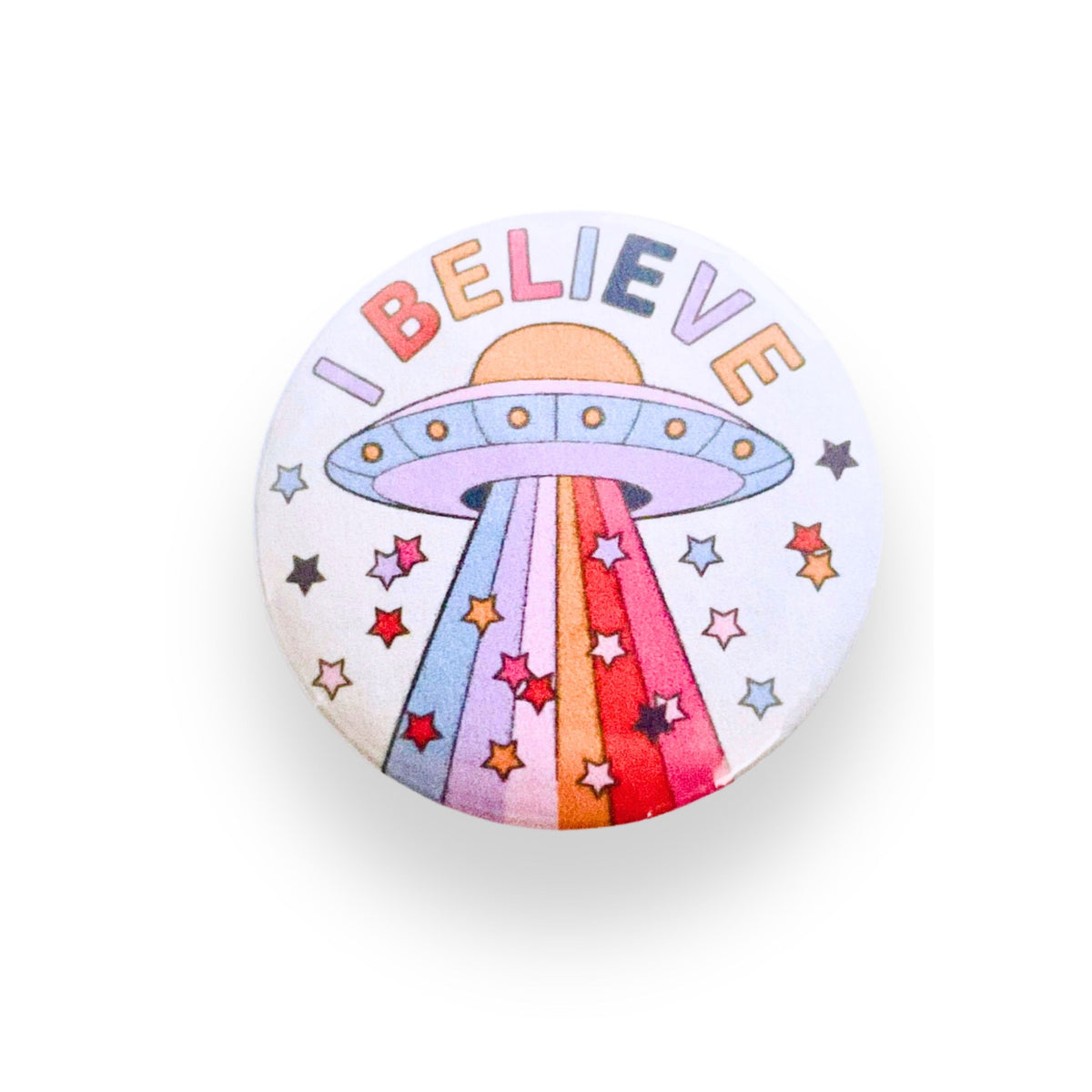 I Believe Button Badge