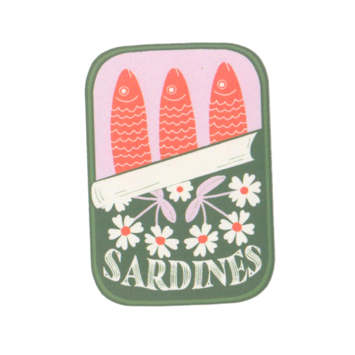 Sardines Tin Sticker