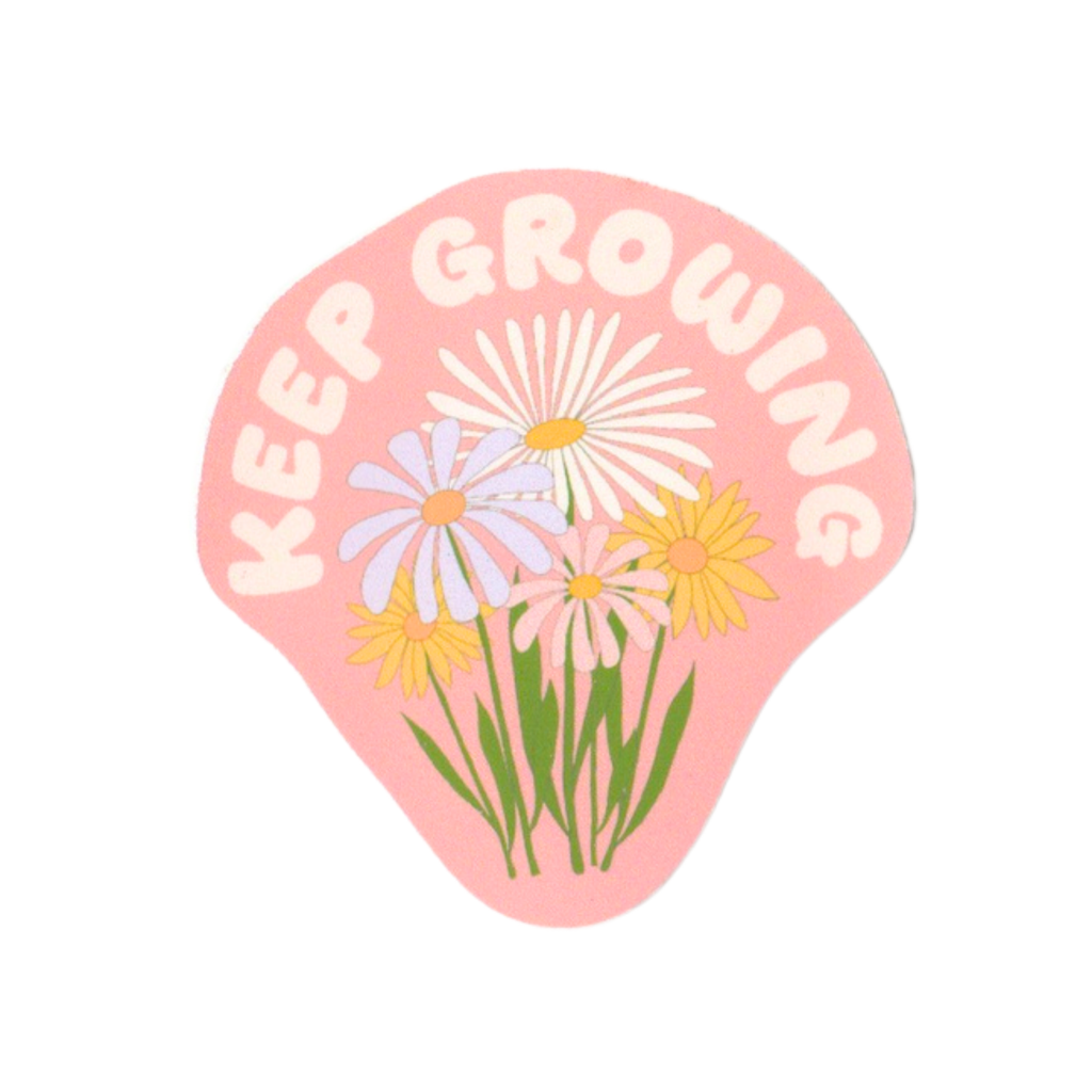 Keep Growing Sticker