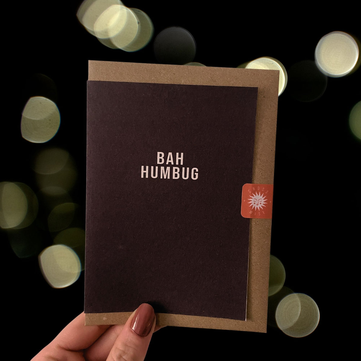 Bah Humbug Card