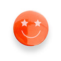 Star Face Button Badge