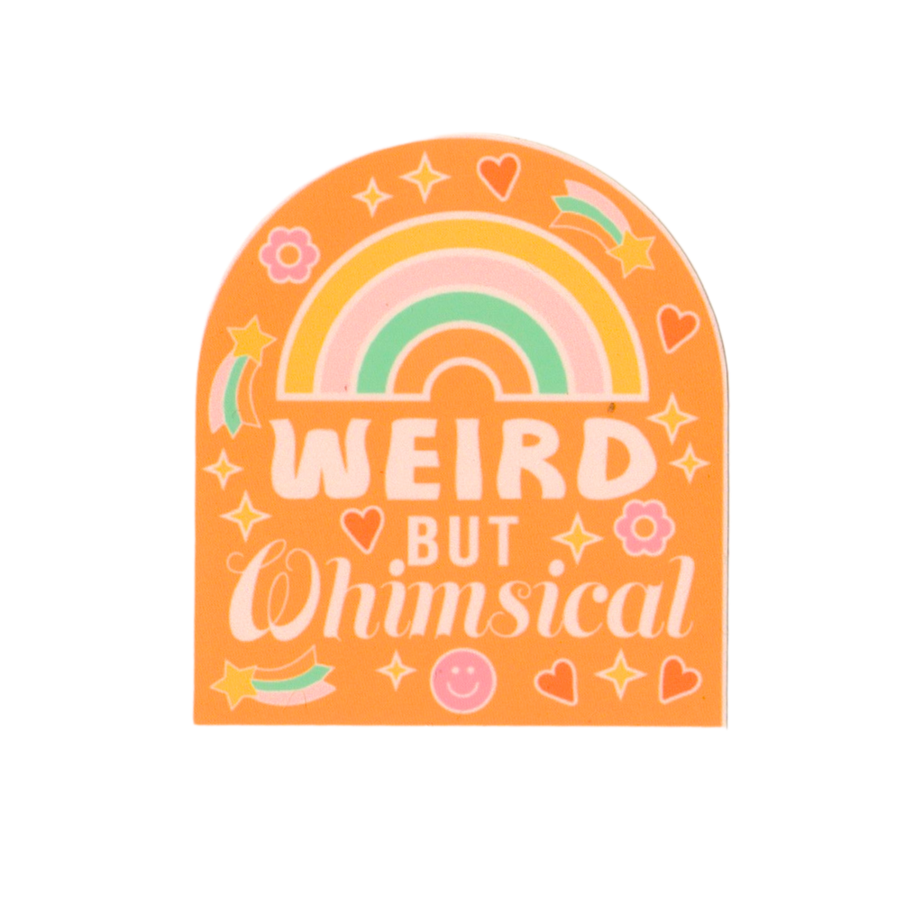 Weird But Whimsical Vinyl Sticker