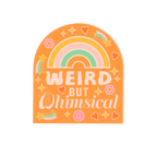 Weird But Whimsical Vinyl Sticker