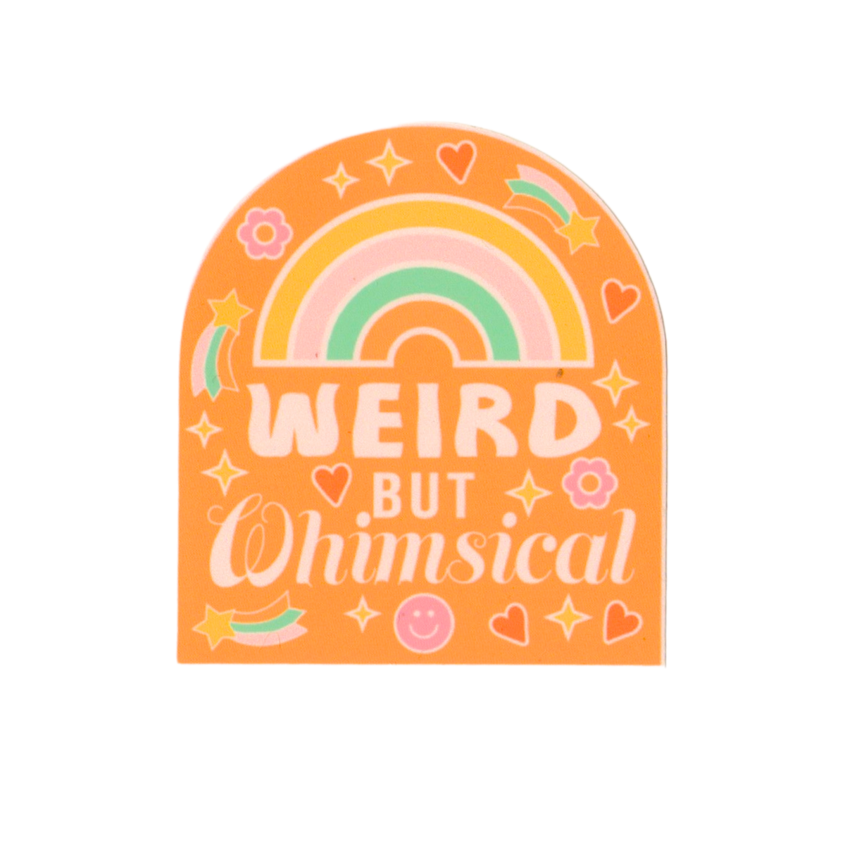 Weird But Whimsical Vinyl Sticker