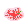 A Bit Spicy Sticker
