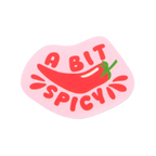 A Bit Spicy Sticker