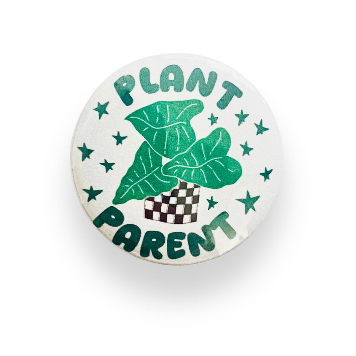 Plant Parent Button Badge