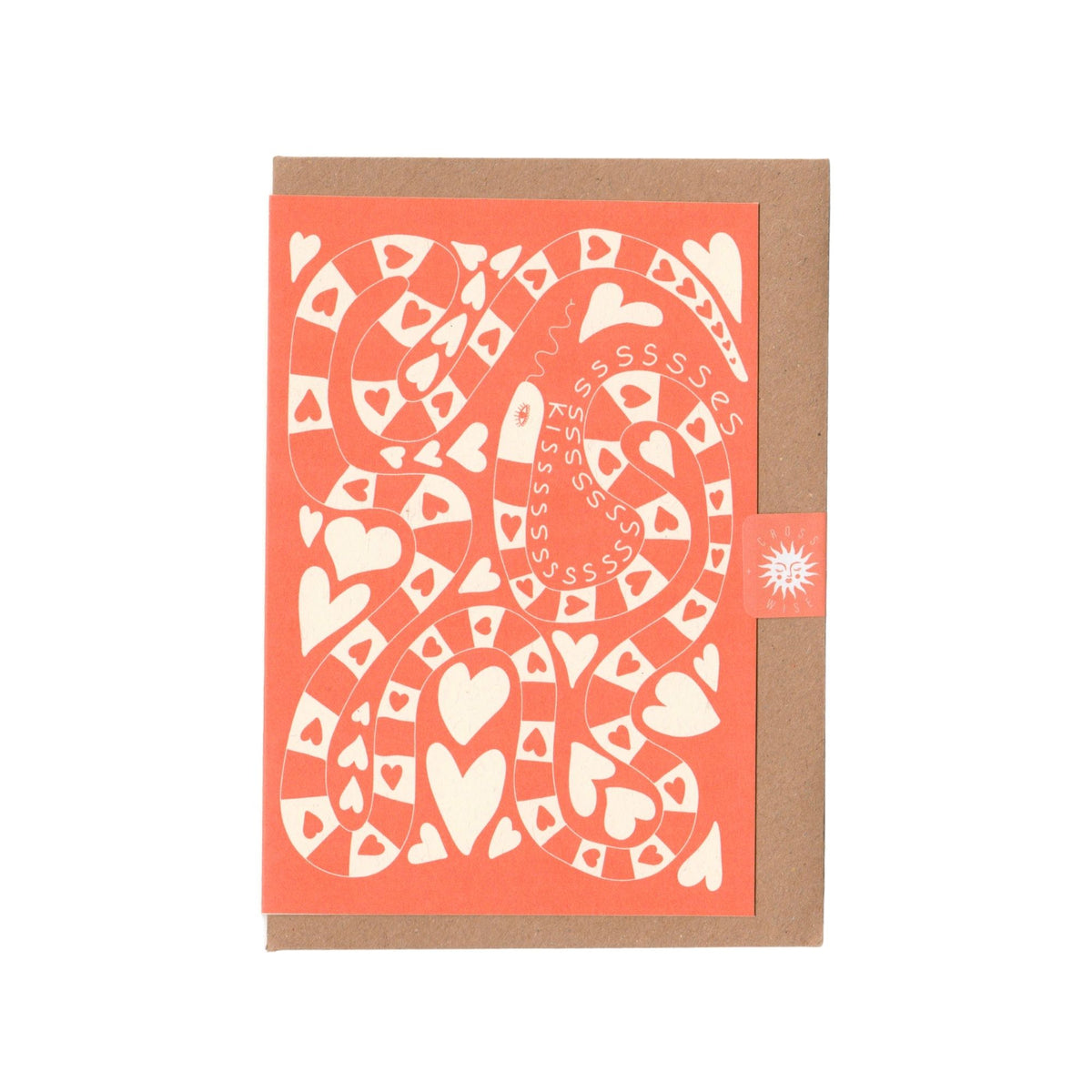 Snake Kisses Card