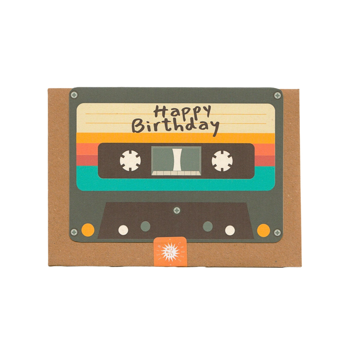 Retro Cassette Birthday Card