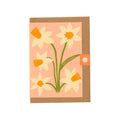 Daffodil Happy Birthday Card
