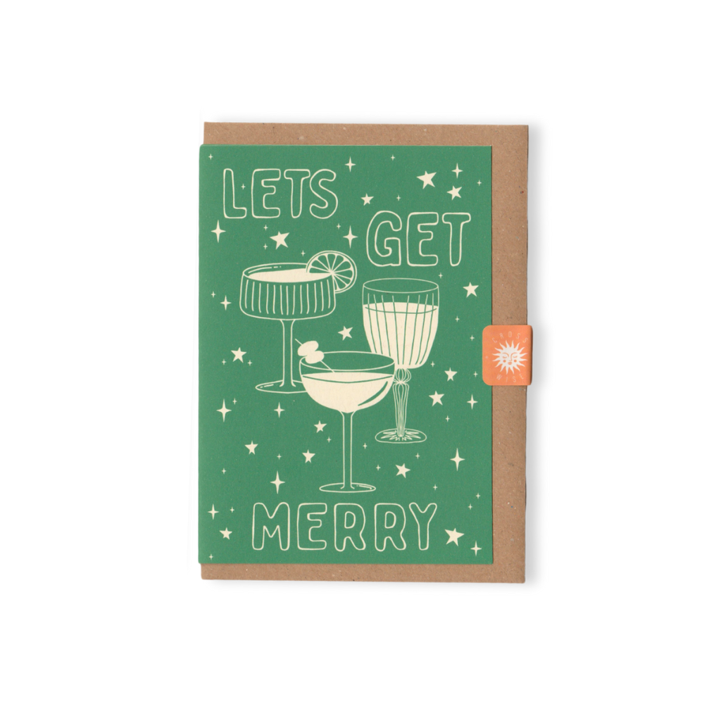Let's Get Merry Card
