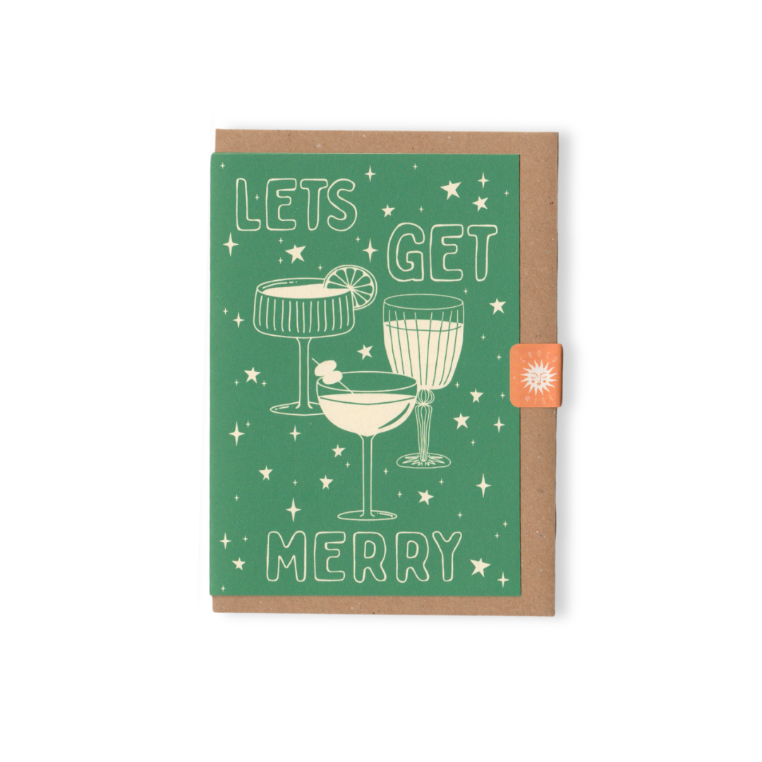 Let's Get Merry Card