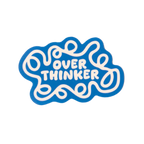 Over Thinker Sticker