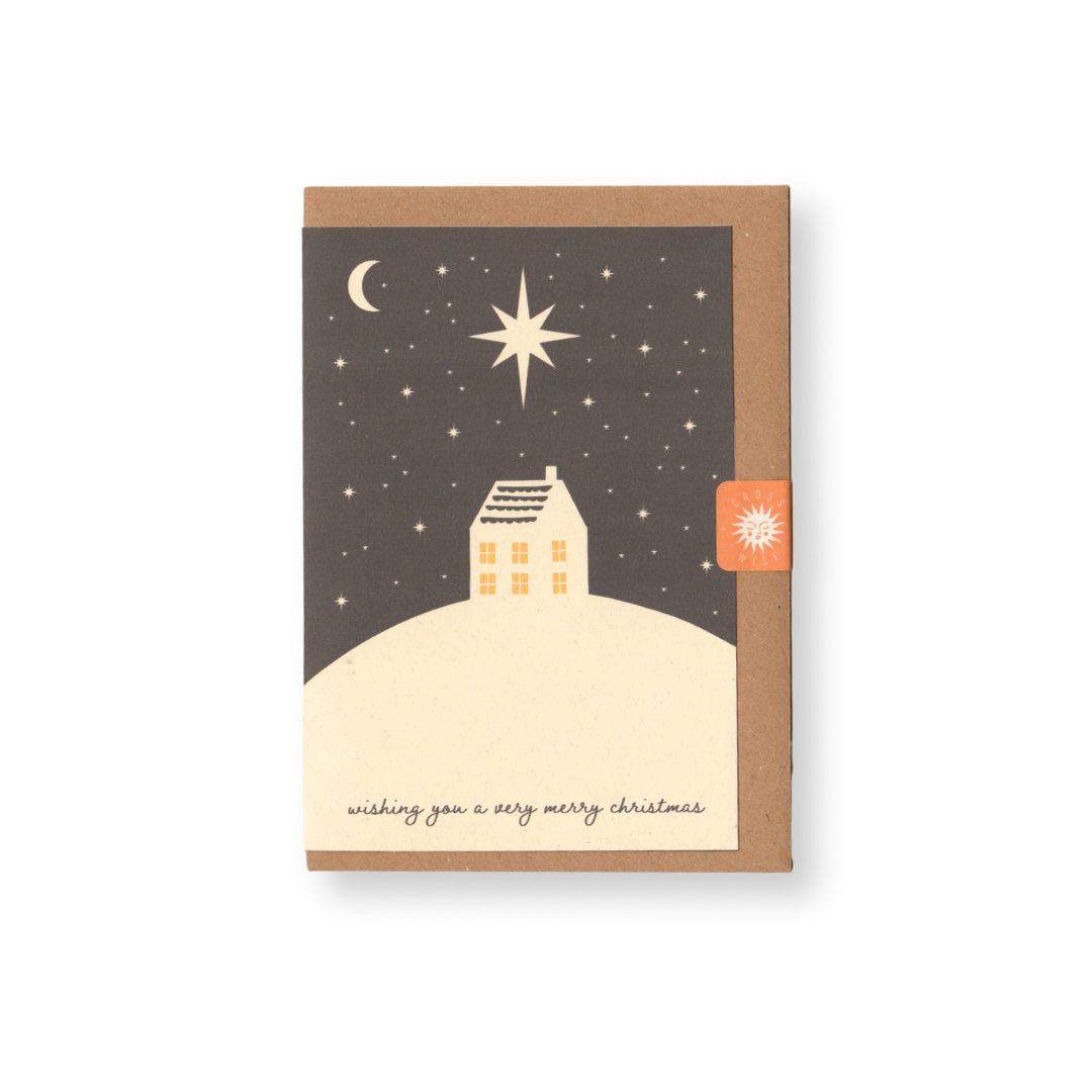 Starry Night Christmas Card
