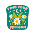 Find Your Freedom Sticker