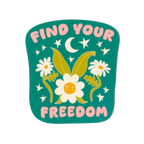 Find Your Freedom Sticker