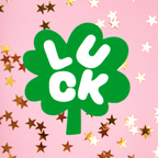 Shamrock Luck Vinyl Sticker
