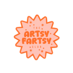The Artsy Party Club Vinyl Sticker
