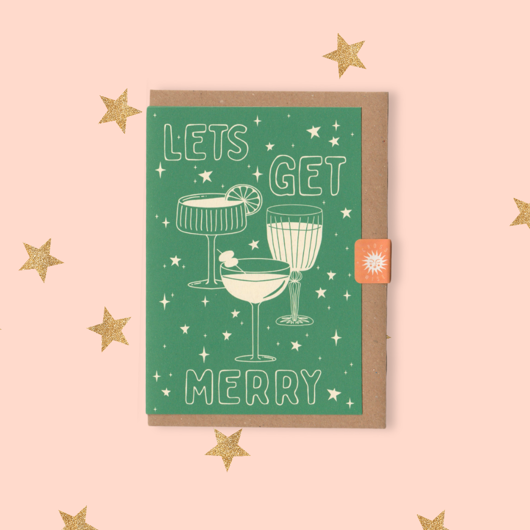 Let's Get Merry Card