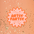 The Artsy Party Club Vinyl Sticker