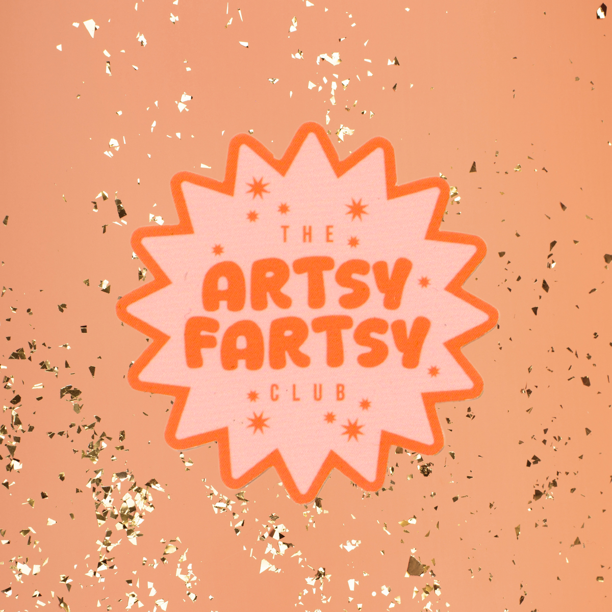 The Artsy Party Club Vinyl Sticker