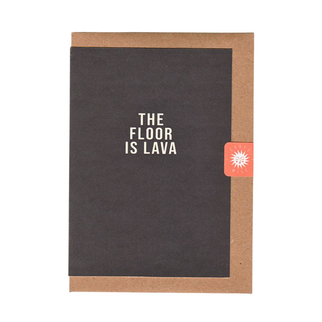 The Floor Is Lava Card
