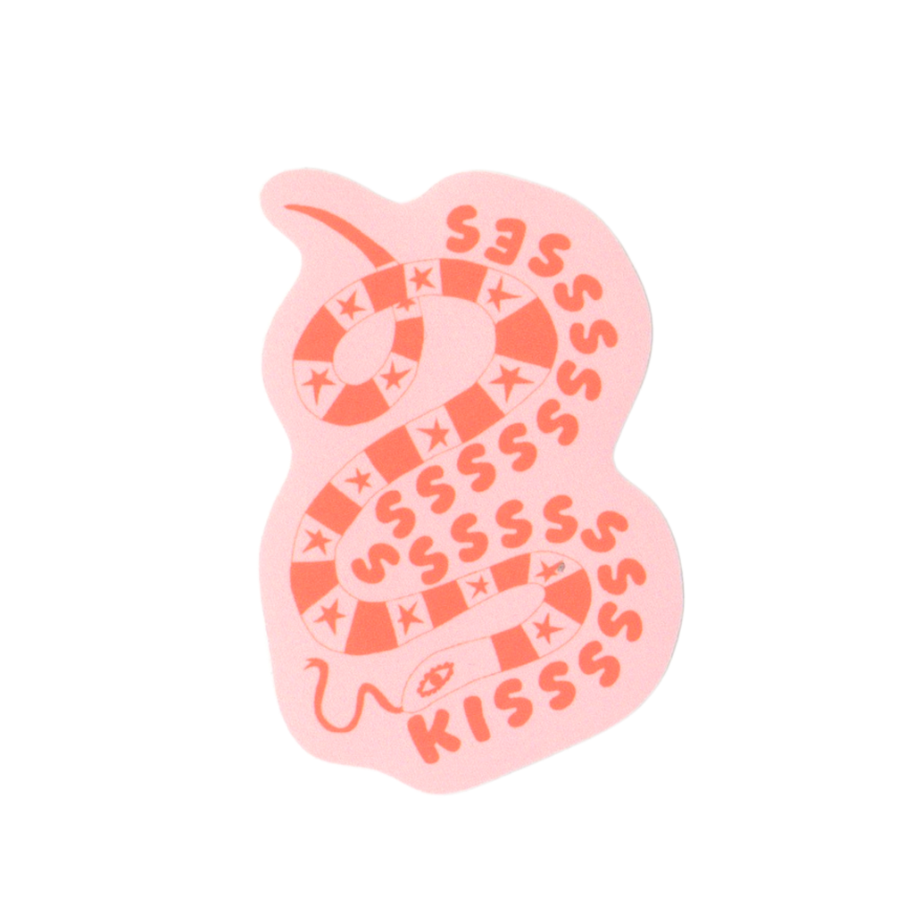 Kisssssssssses Snake Sticker