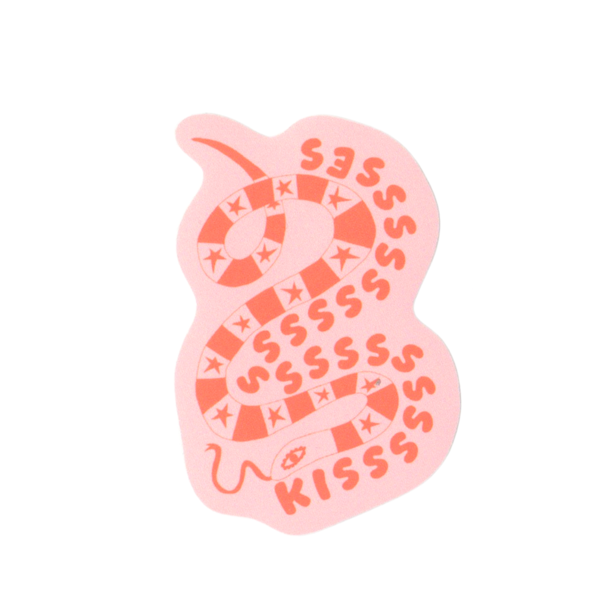 Kisssssssssses Snake Sticker