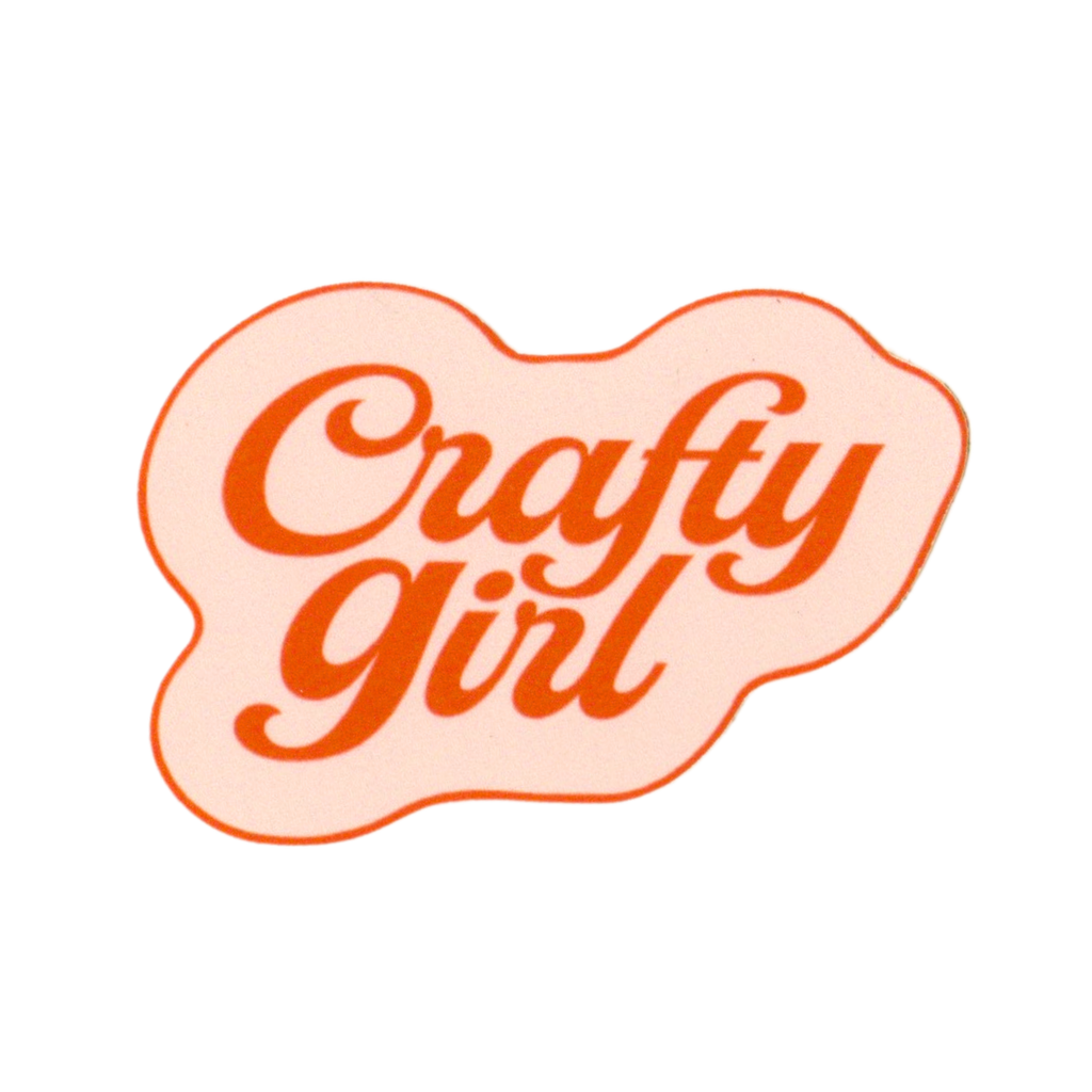 Crafty Girl Vinyl Sticker