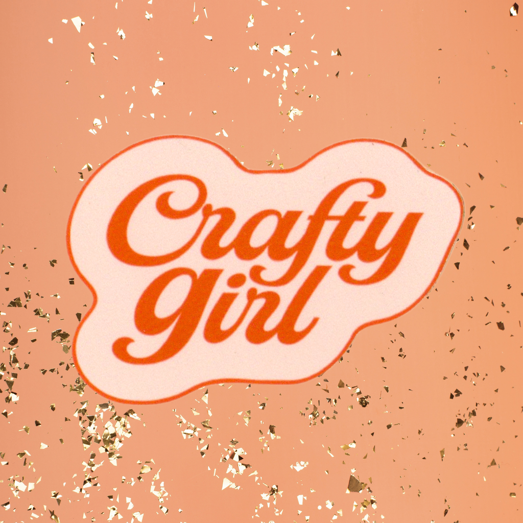 Crafty Girl Vinyl Sticker