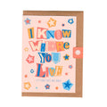 I Know Where You Live Card