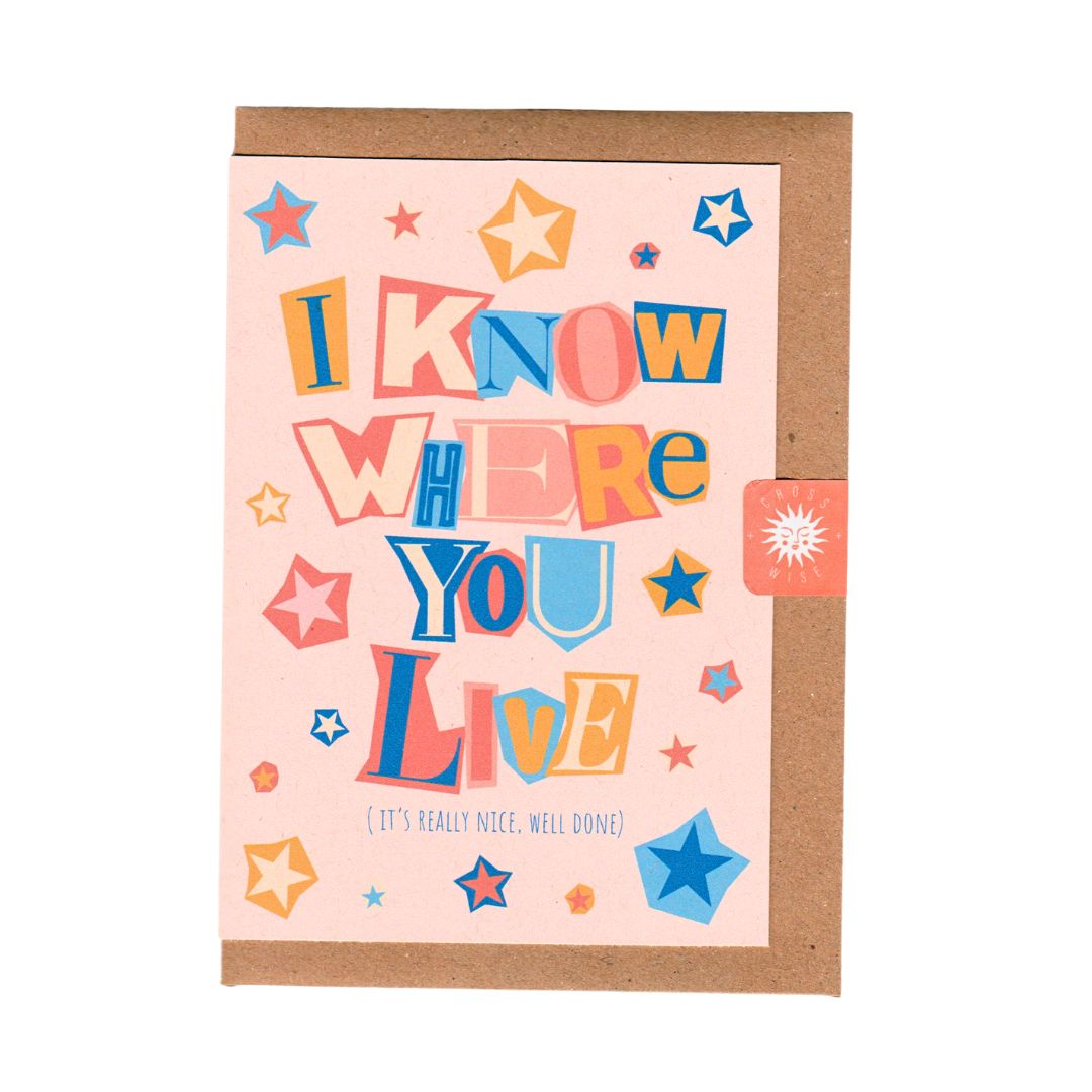 I Know Where You Live Card