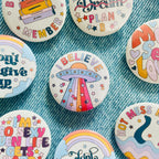 I Believe Button Badge