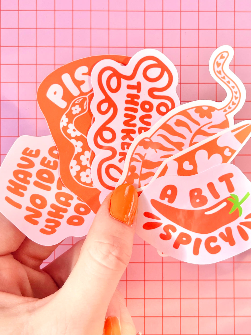 A Bit Spicy Sticker