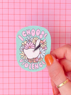 I Choose Violence Sticker