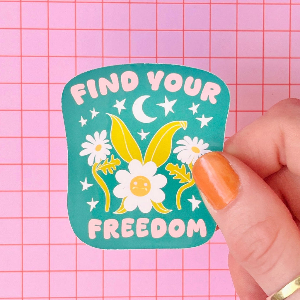 Find Your Freedom Sticker