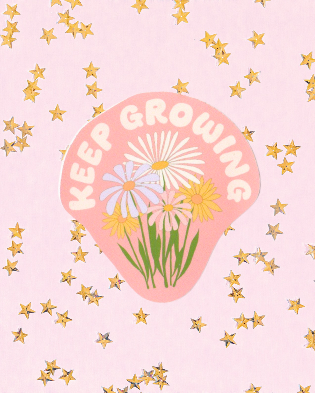 Keep Growing Sticker