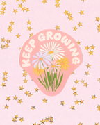Keep Growing Sticker