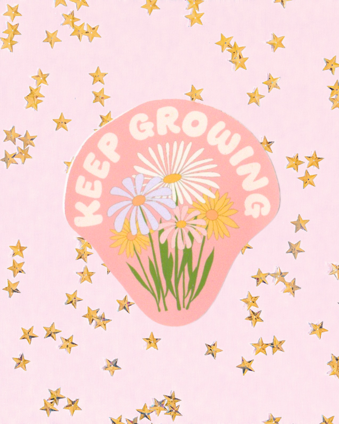 Keep Growing Sticker