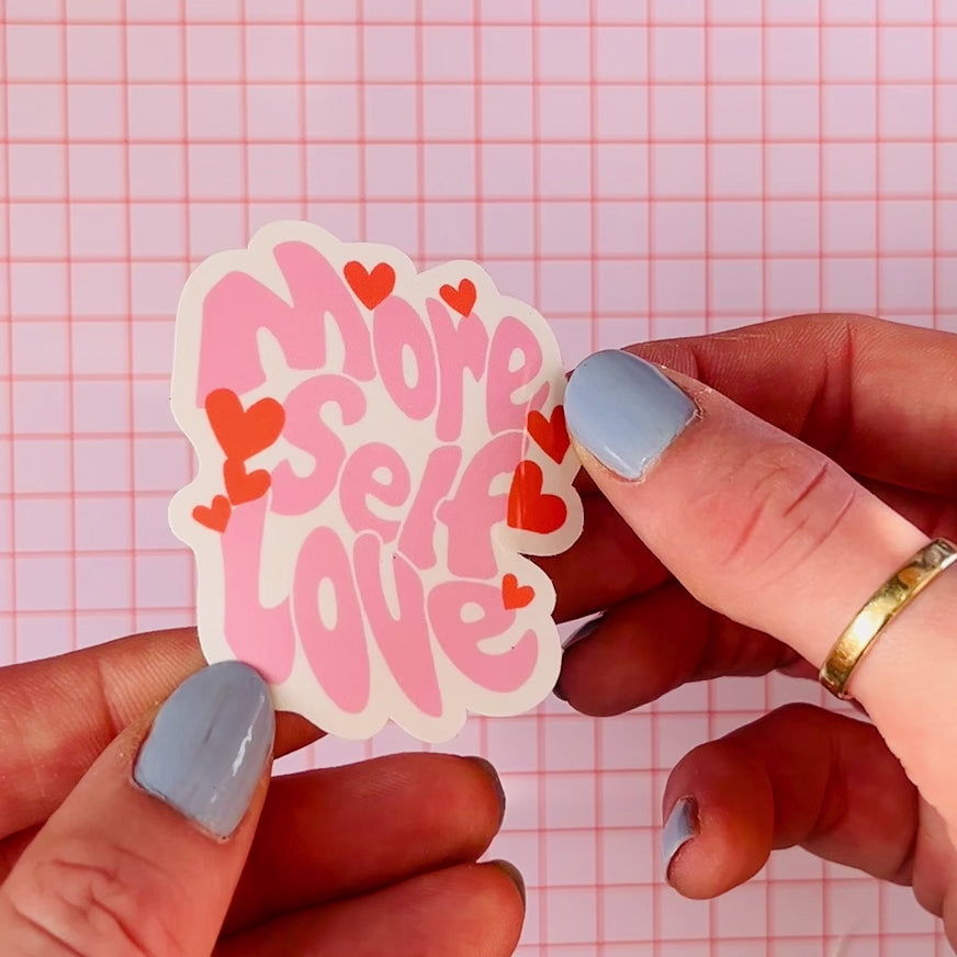 More Self Love Sticker