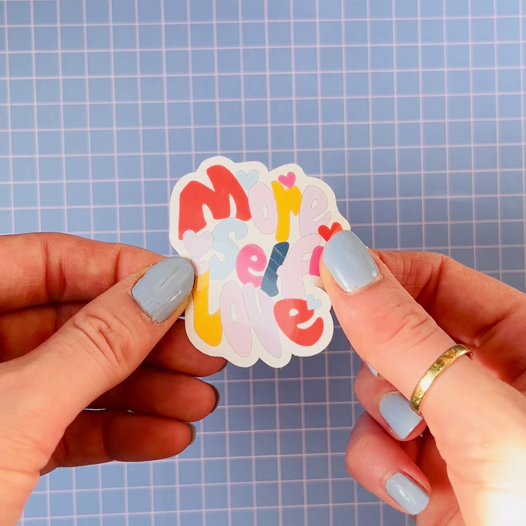 More Self Love Sticker