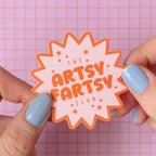 The Artsy Party Club Vinyl Sticker