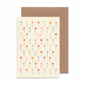 Tiny Flower Stems Thank You