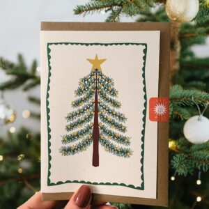 Christmas Tree with Little Lights