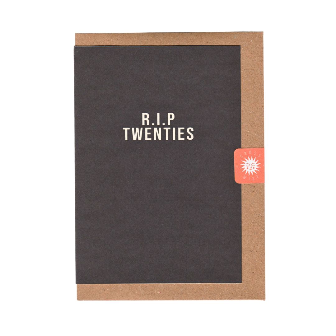 R.I.P. Twenties Card