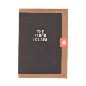 The Floor Is Lava Card